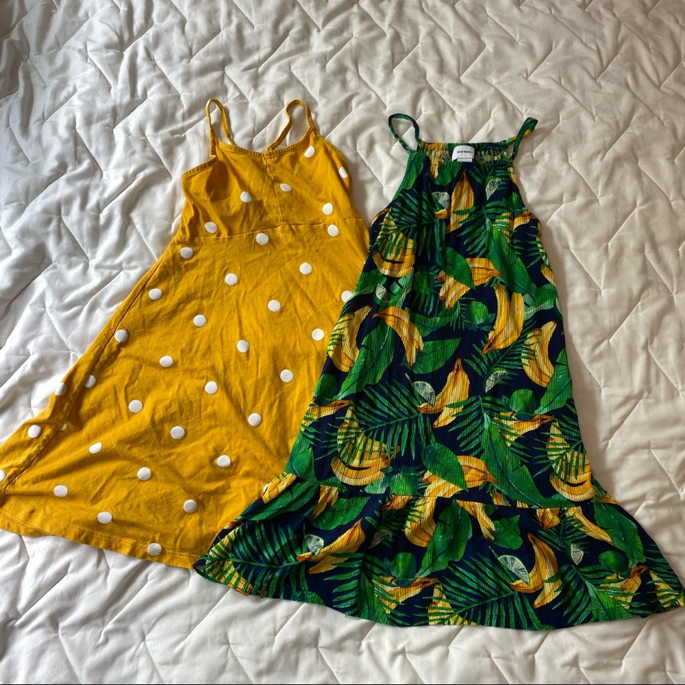 Lot of two Old Navy summer dresses, M 8